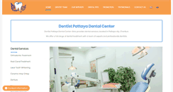 Desktop Screenshot of dentistpattayadentalclinic.com